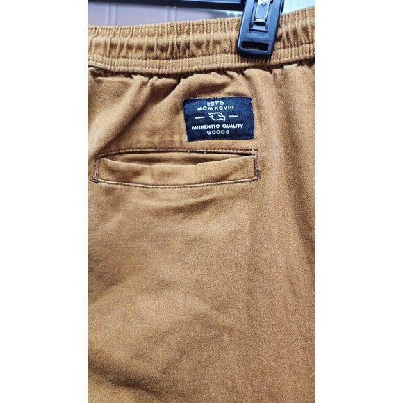 Hawk Cargo Jogger Pants With Drawstring Waist Medium - Picture 10 of 15